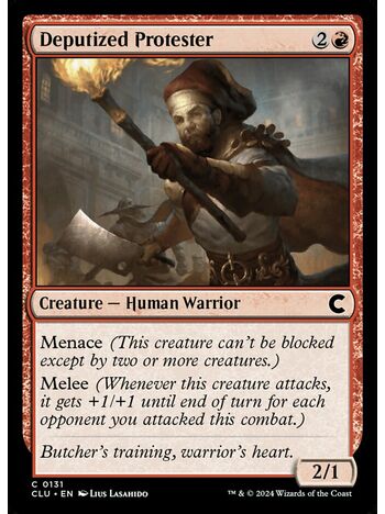 Deputized Protester