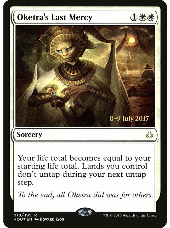 Oketra's Last Mercy
