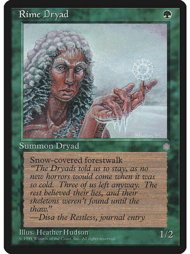 Rime Dryad