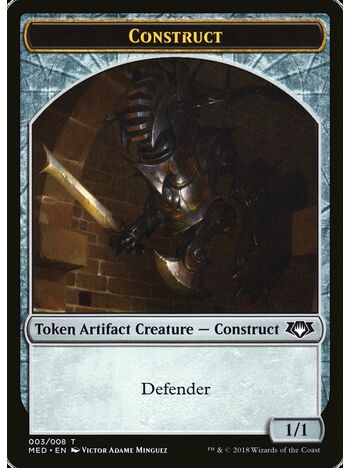 Construct Token (1/1) (Defender)