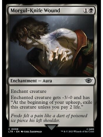 Morgul-Knife Wound