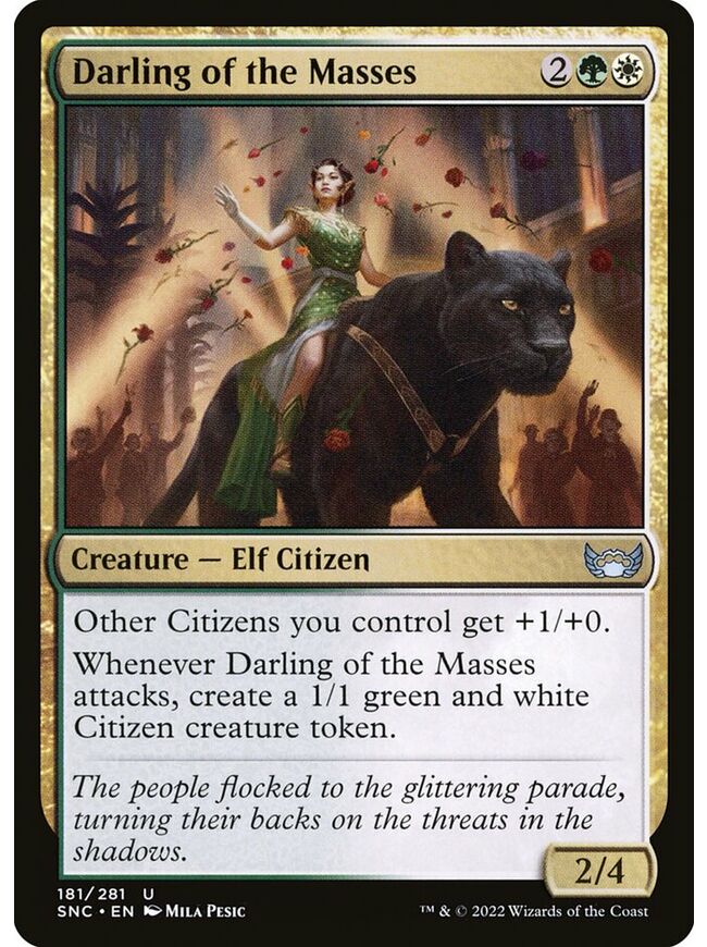 Darling of the Masses