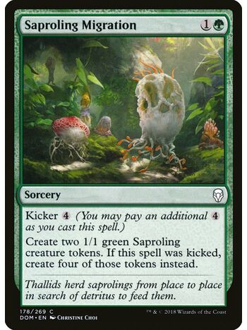 Saproling Migration
