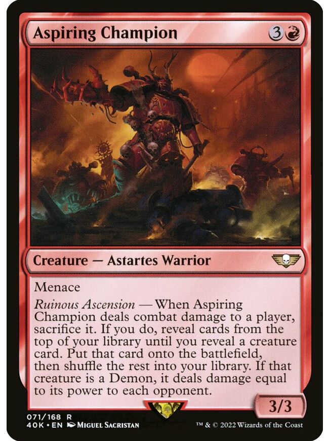 Aspiring Champion