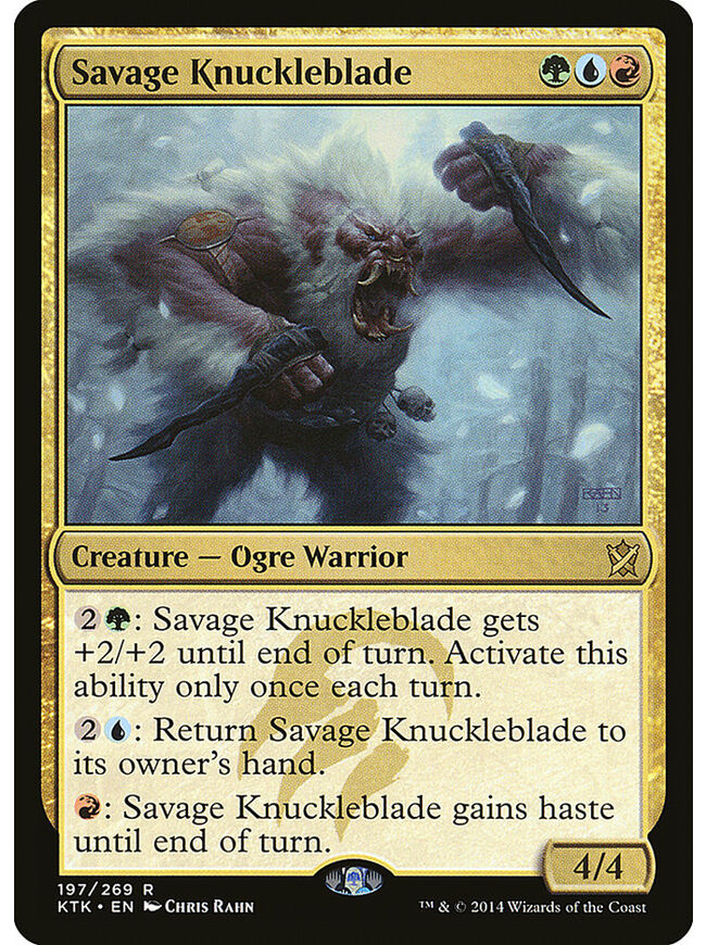 Savage Knuckleblade
