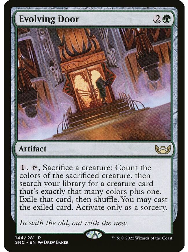 Evolving Door