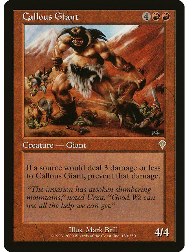 Callous Giant