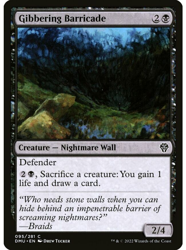 Gibbering Barricade