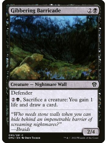 Gibbering Barricade