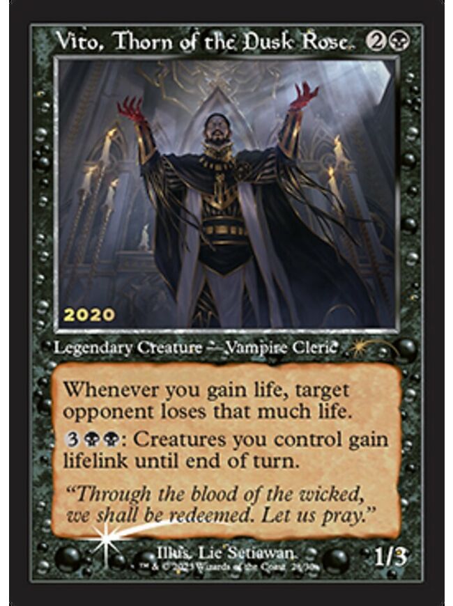 Vito, Thorn of the Dusk Rose