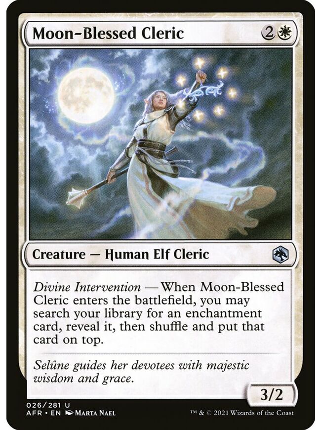 Moon-Blessed Cleric