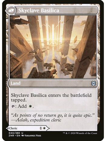 Skyclave Cleric // Skyclave Basilica