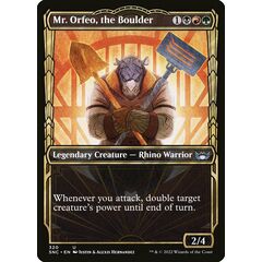 Mr. Orfeo, the Boulder