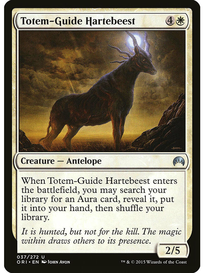 Totem-Guide Hartebeest