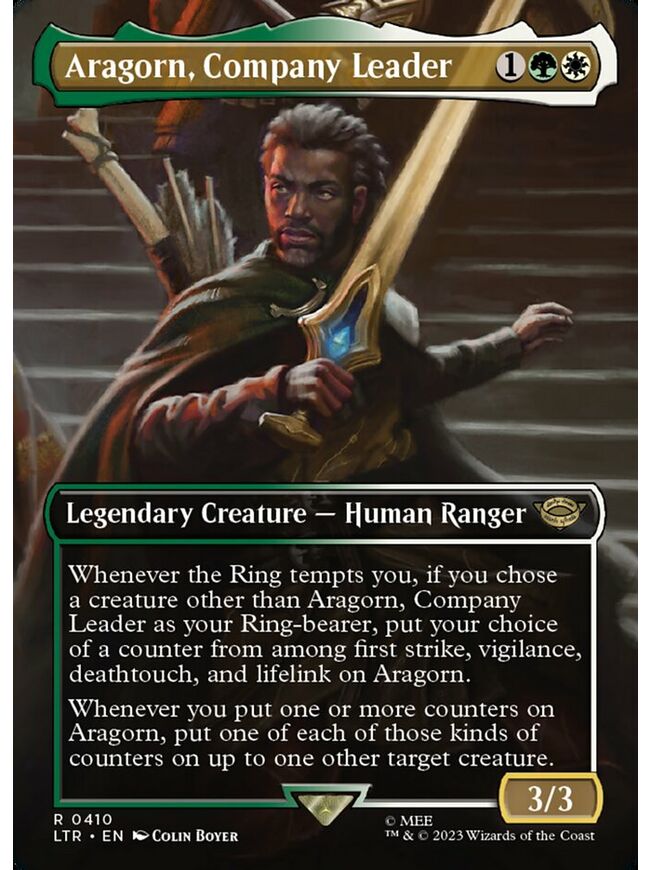 Aragorn, Company Leader