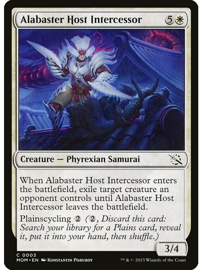 Alabaster Host Intercessor