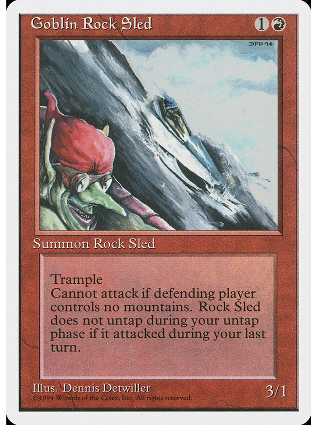 Goblin Rock Sled