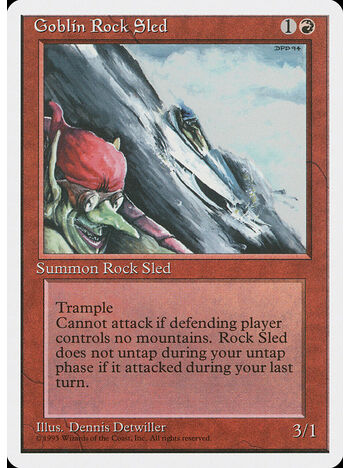 Goblin Rock Sled