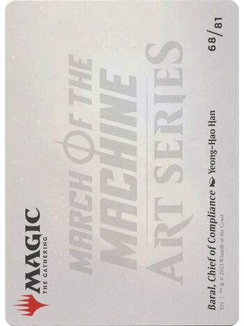 Baral, Chief of Compliance // Baral, Chief of Compliance (Art Series)