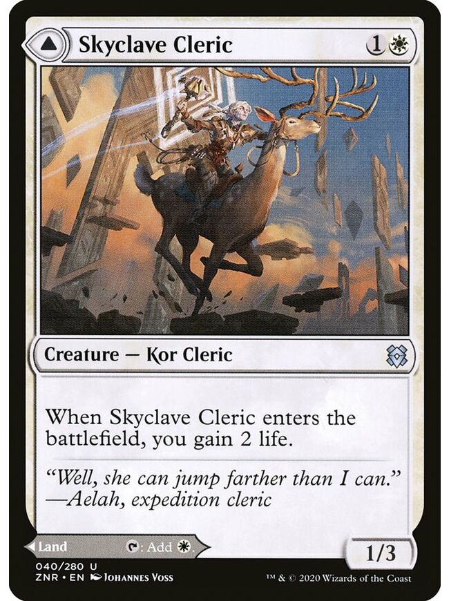 Skyclave Cleric // Skyclave Basilica