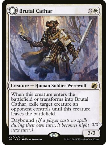 Brutal Cathar // Moonrage Brute