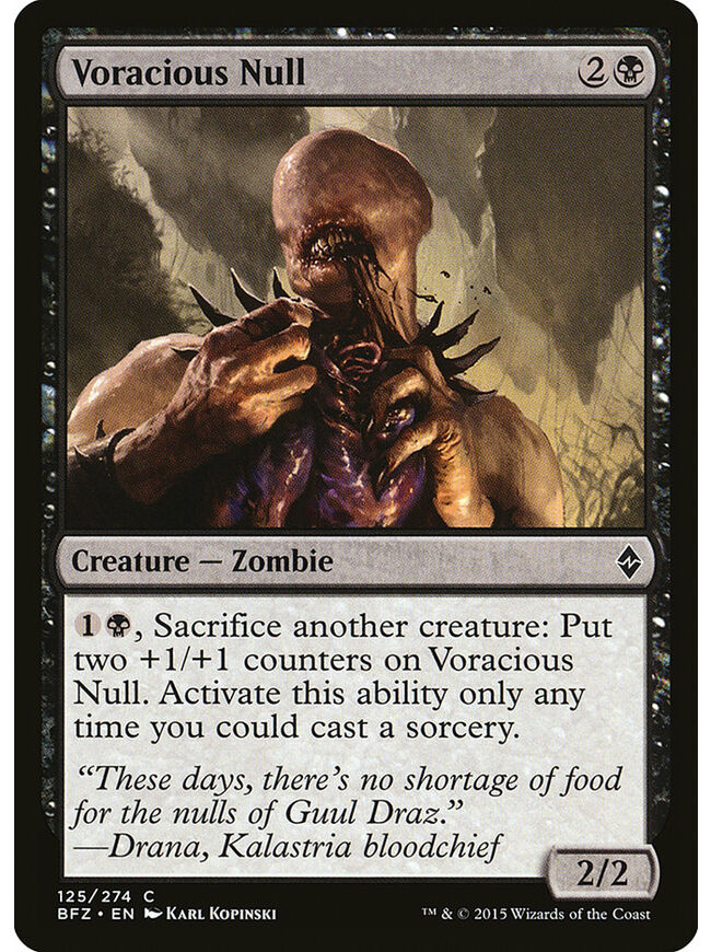 Voracious Null