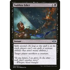 Sudden Edict