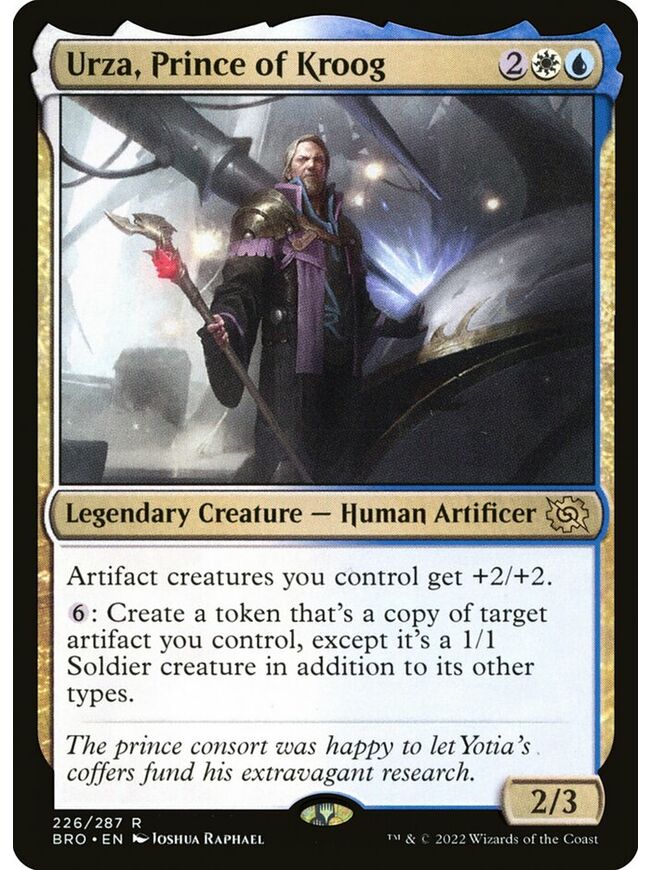 Urza, Prince of Kroog