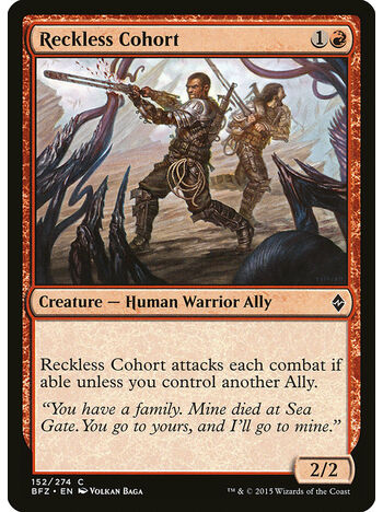 Reckless Cohort