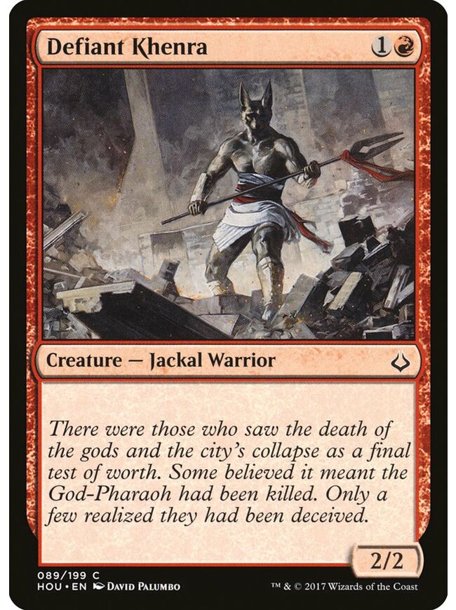 Defiant Khenra
