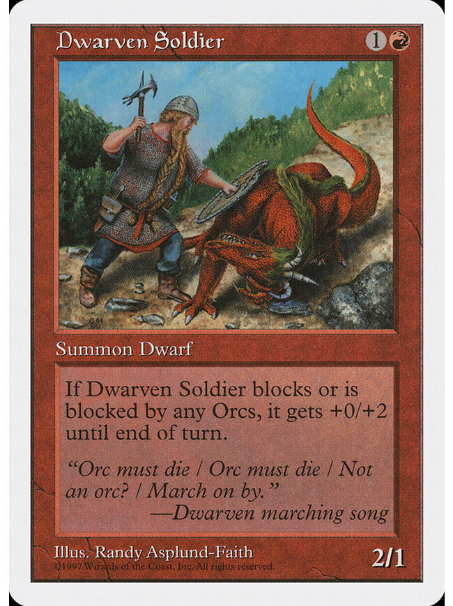 Dwarven Soldier