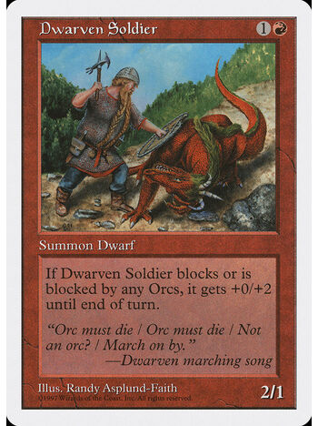Dwarven Soldier
