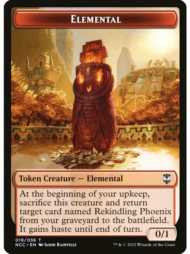 Elemental Token (0/1)