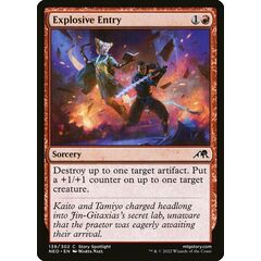Explosive Entry