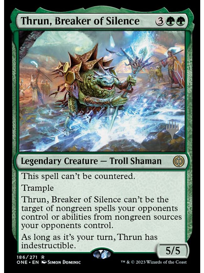 Thrun, Breaker of Silence