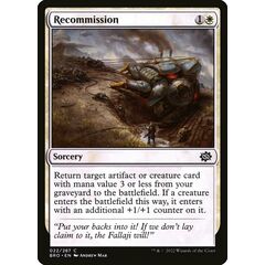 Recommission