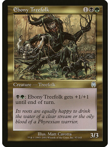 Ebony Treefolk