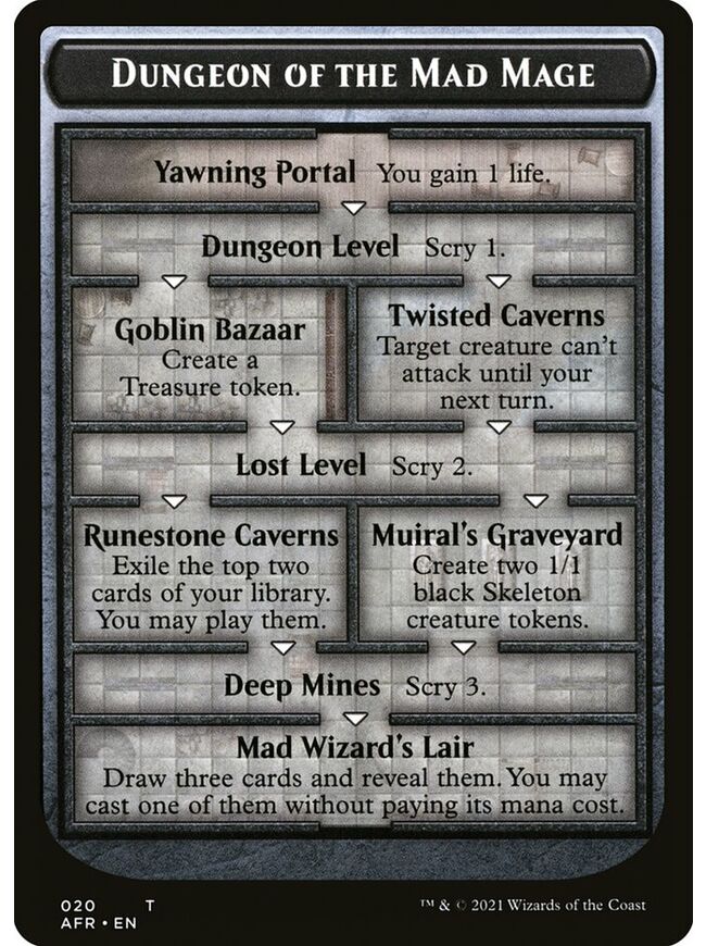 Dungeon of the Mad Mage Token