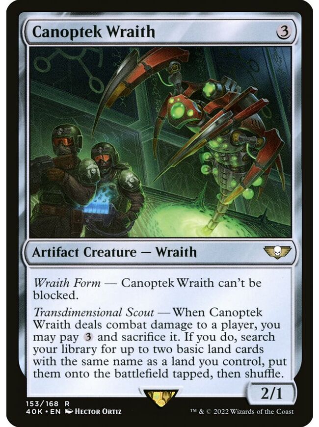 Canoptek Wraith