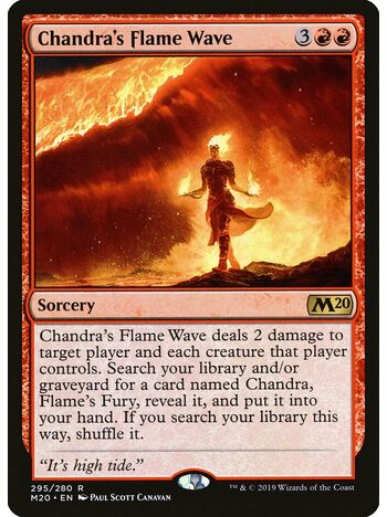 Chandra's Flame Wave