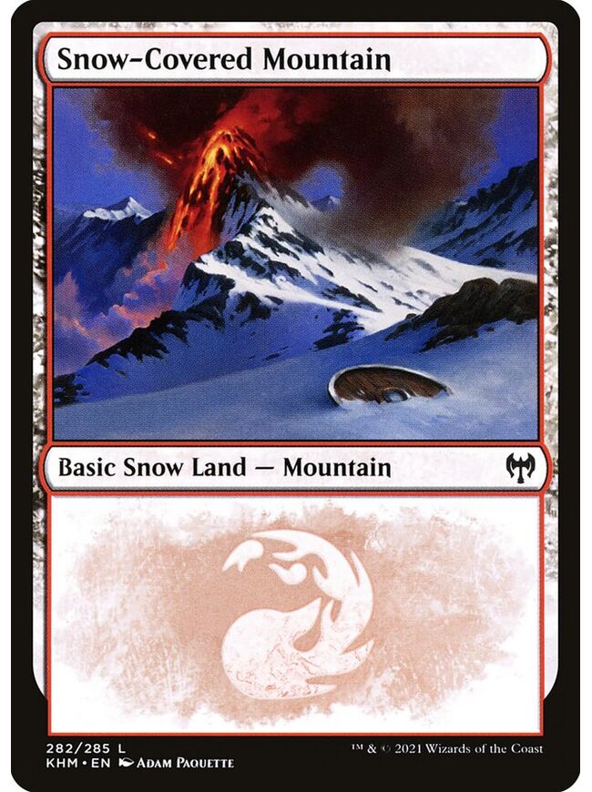 Snow-Covered Mountain