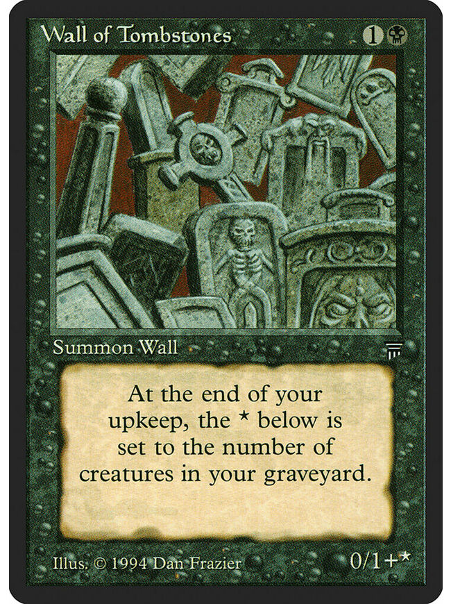 Wall of Tombstones