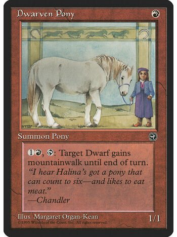 Dwarven Pony