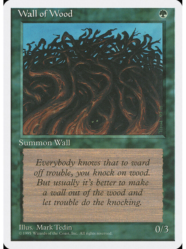 Wall of Wood