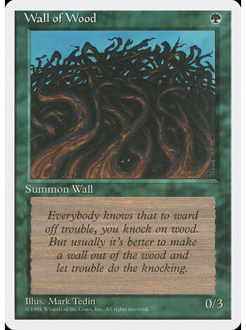 Wall of Wood