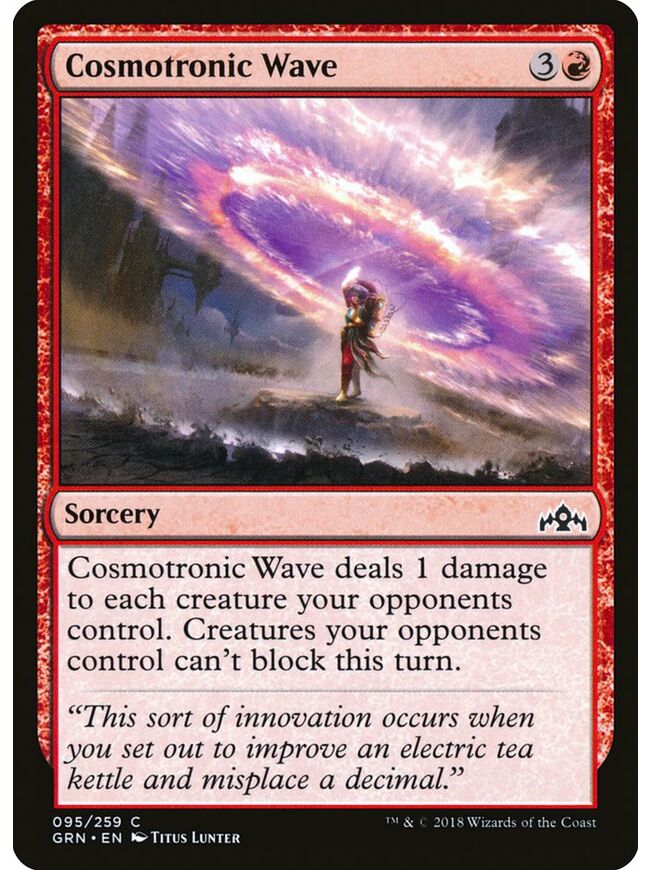 Cosmotronic Wave
