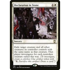Declaration in Stone