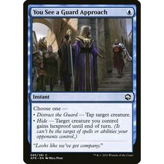 You See a Guard Approach