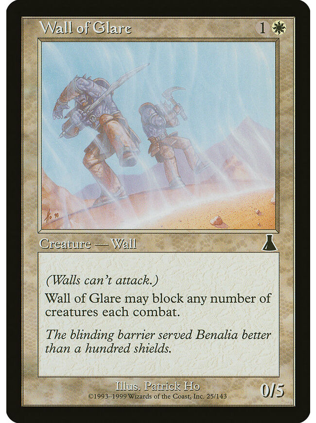 Wall of Glare