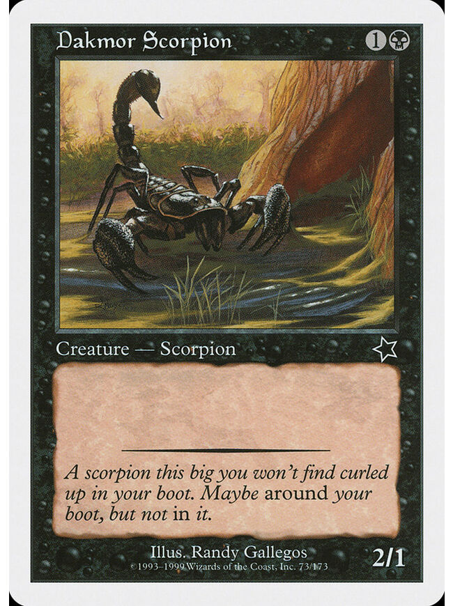 Dakmor Scorpion